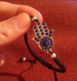 Pulsera Ajustable macrame nudos estilo shambala mano de fatima.JPG